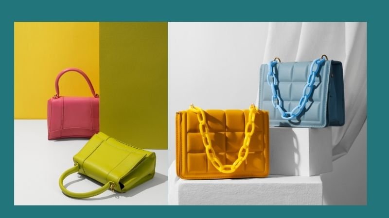 bolsas coloridas para look de primavera-verão
