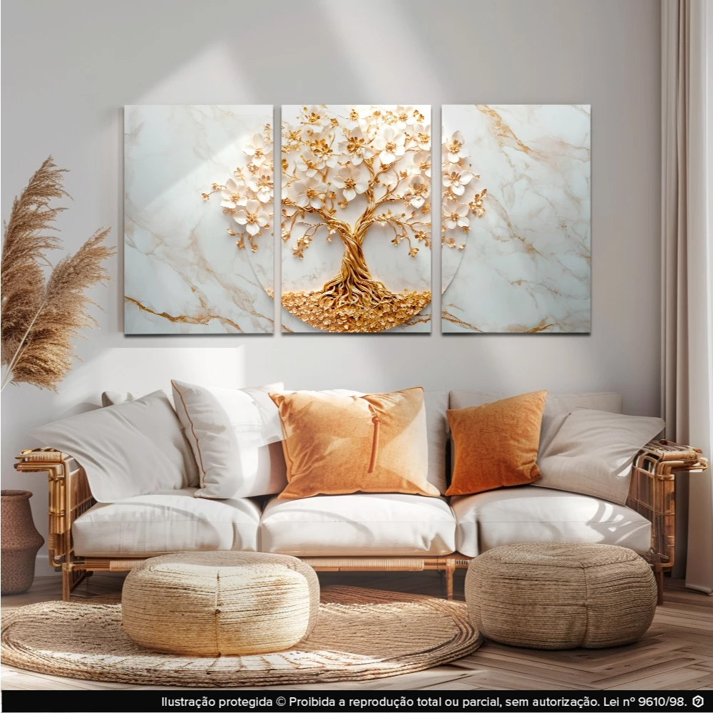 Kit de quadros decorativos românticos para quarto de casal acima da cama